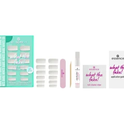 Best What The Fake! Press-on Nails Manicure Set 04 Bare White Künstliche Nägel