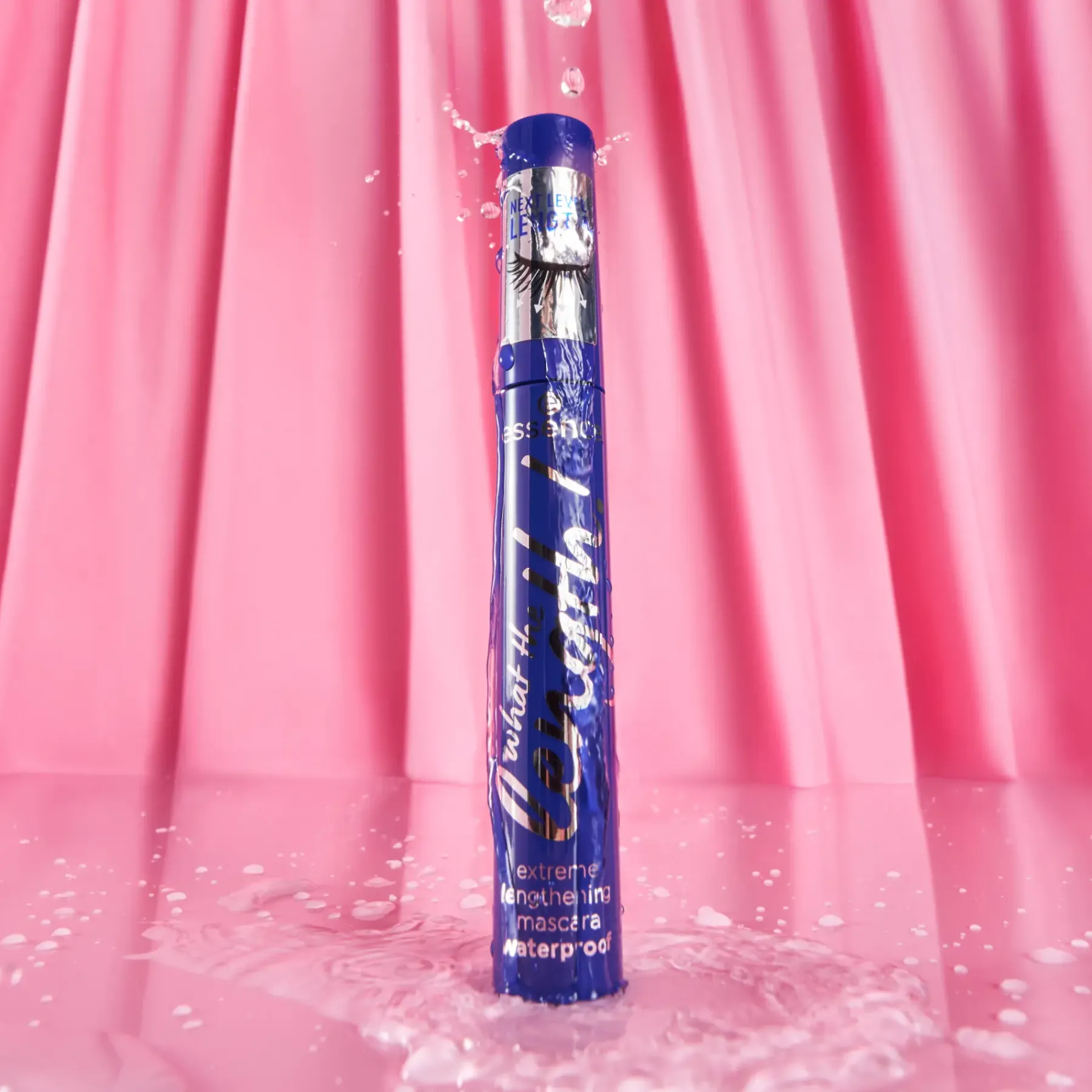 New What The Length! Extreme Lengthening Mascara Waterproof 02 Black Waterproof Mascara