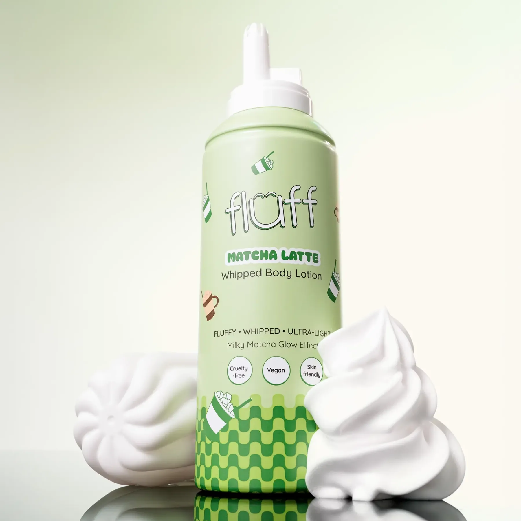 Online Whipped Body Lotion Matcha Latte Everything Shower|Körperlotion