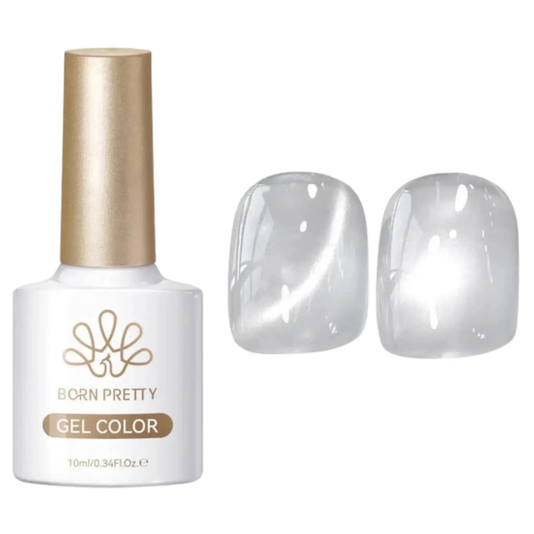 Sale White Cat Magnetic Gel MY77 Veganer Nagellack|Cat Eye Gellack