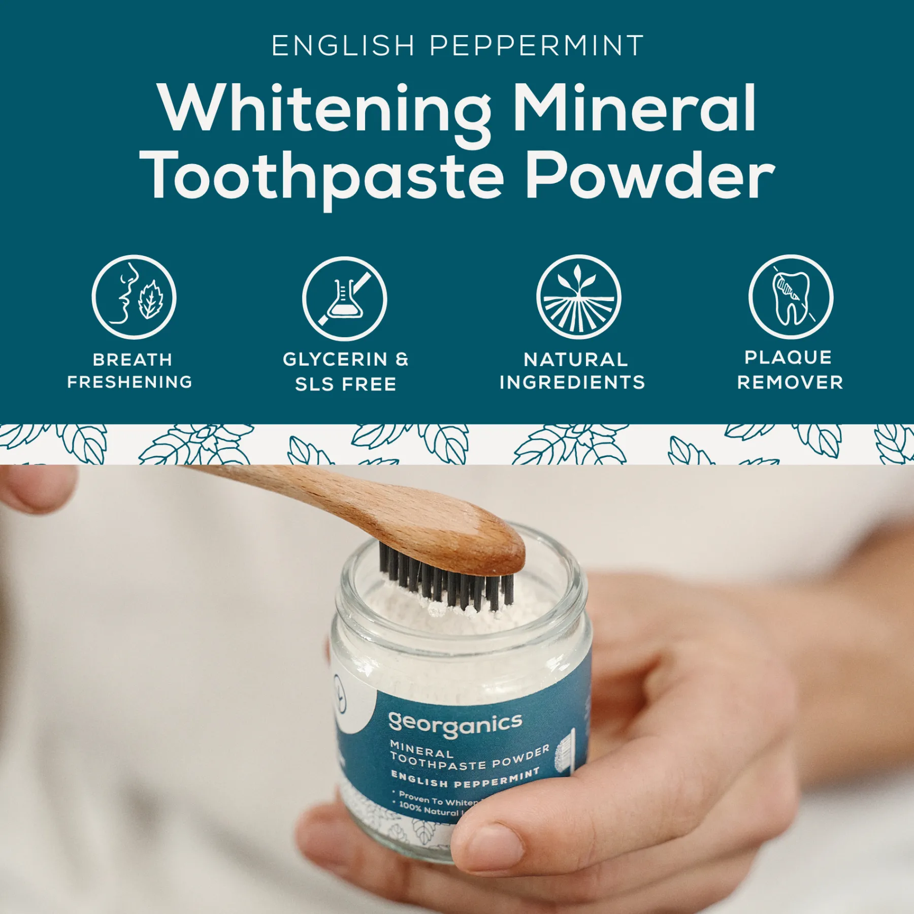 Sale Whitening Toothpowder Peppermint Zahnaufhellung