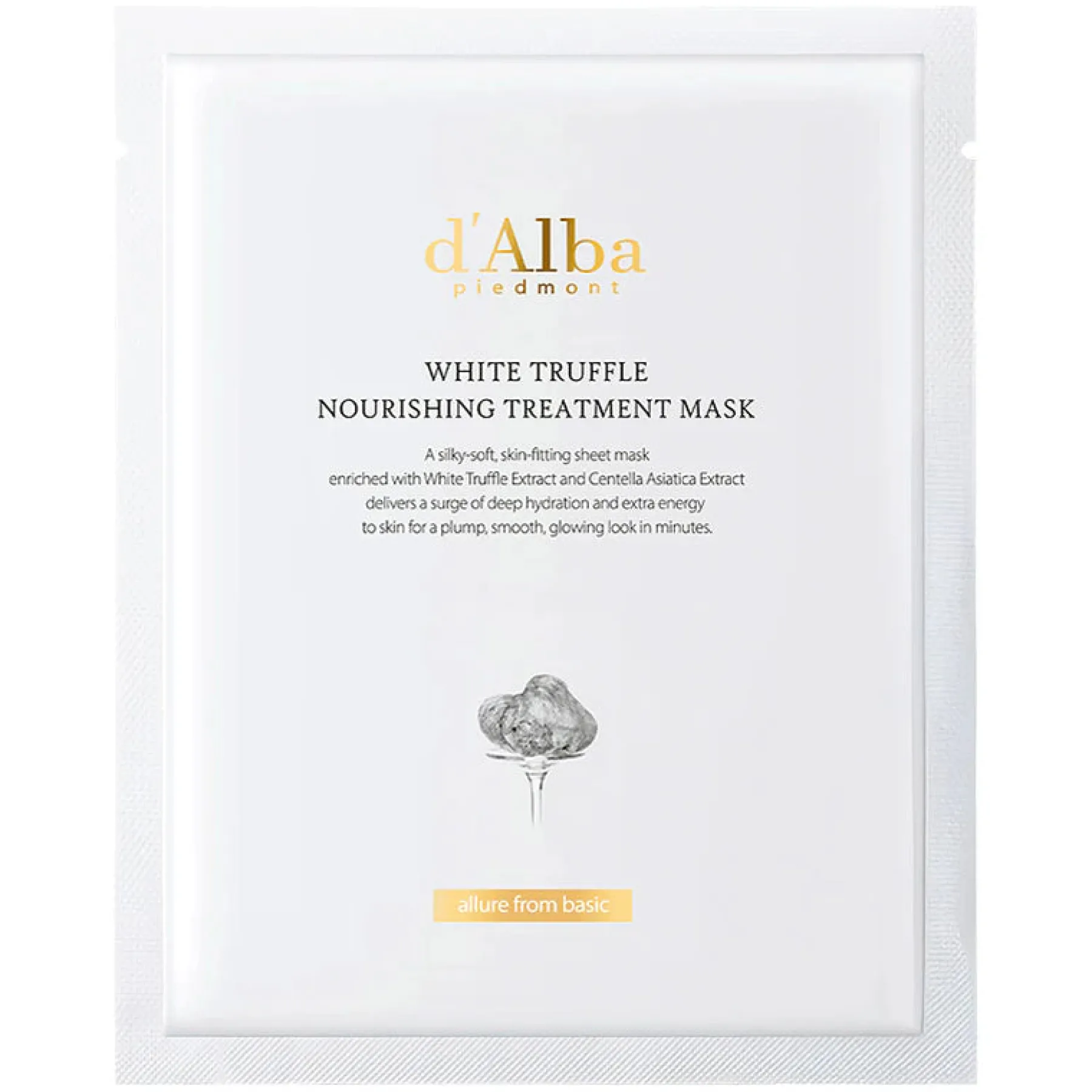Hot White Truffle Nourishing Treatment Mask Alle Korean Skincare|Sheet Masken