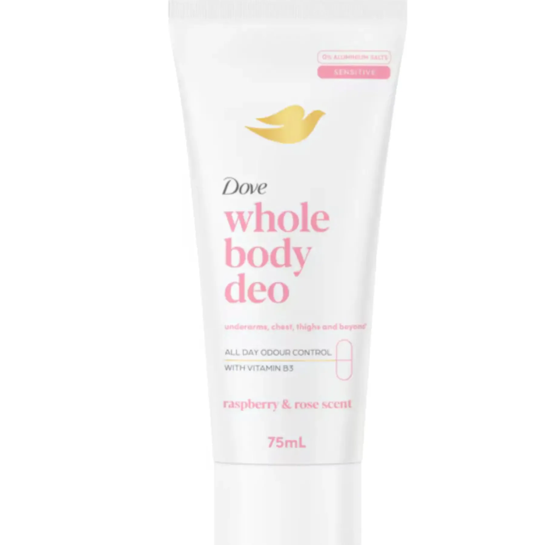 Clearance Whole Body Raspberry & Rose Deodorant Cream Vegan Pflege|Hautprobleme