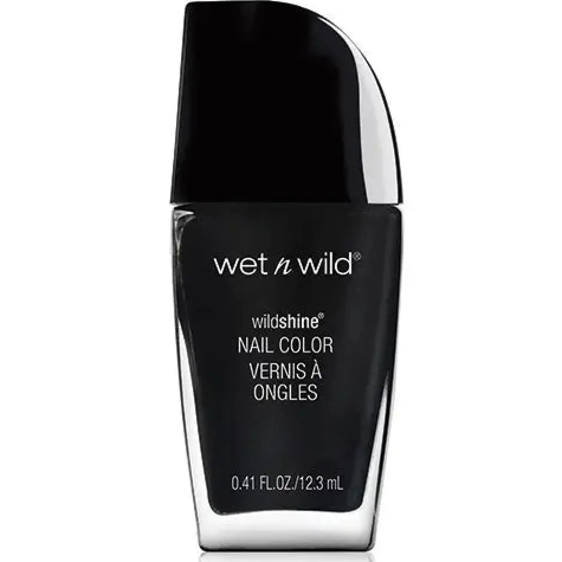 Hot Wild Shine Nail Color Black Creme 3. Nagellak