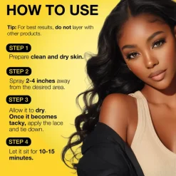 Best Wonder Bond Spray Mega Yellow Curly & Coily Accessories|Perücken & Extensions