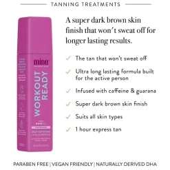 Workout Ready Self Tan Foam Vegan Pflege|Vegan Tanning