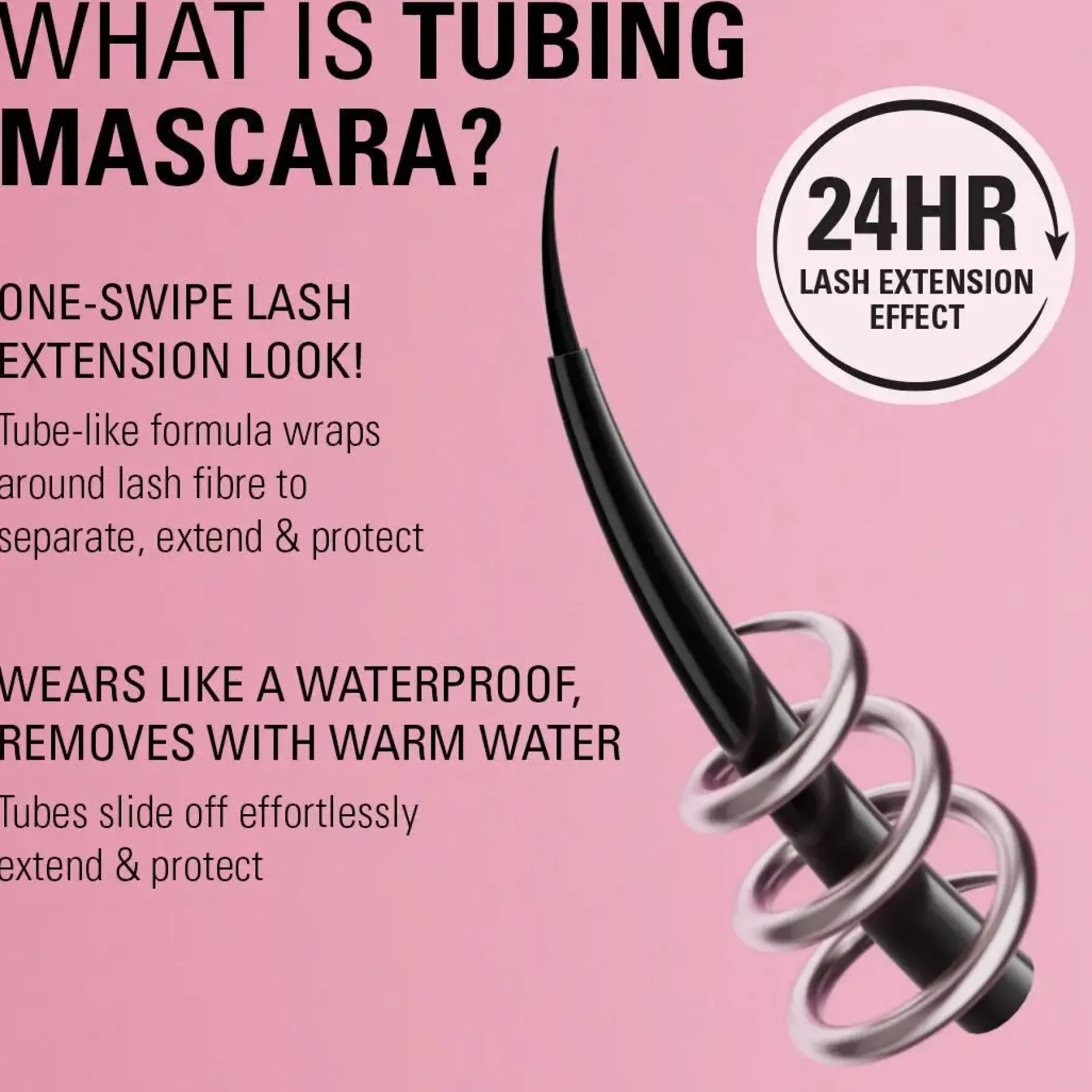 Outlet Wrap Lash Tubing Mascara Burgundy Mascara|Vegan Mascara