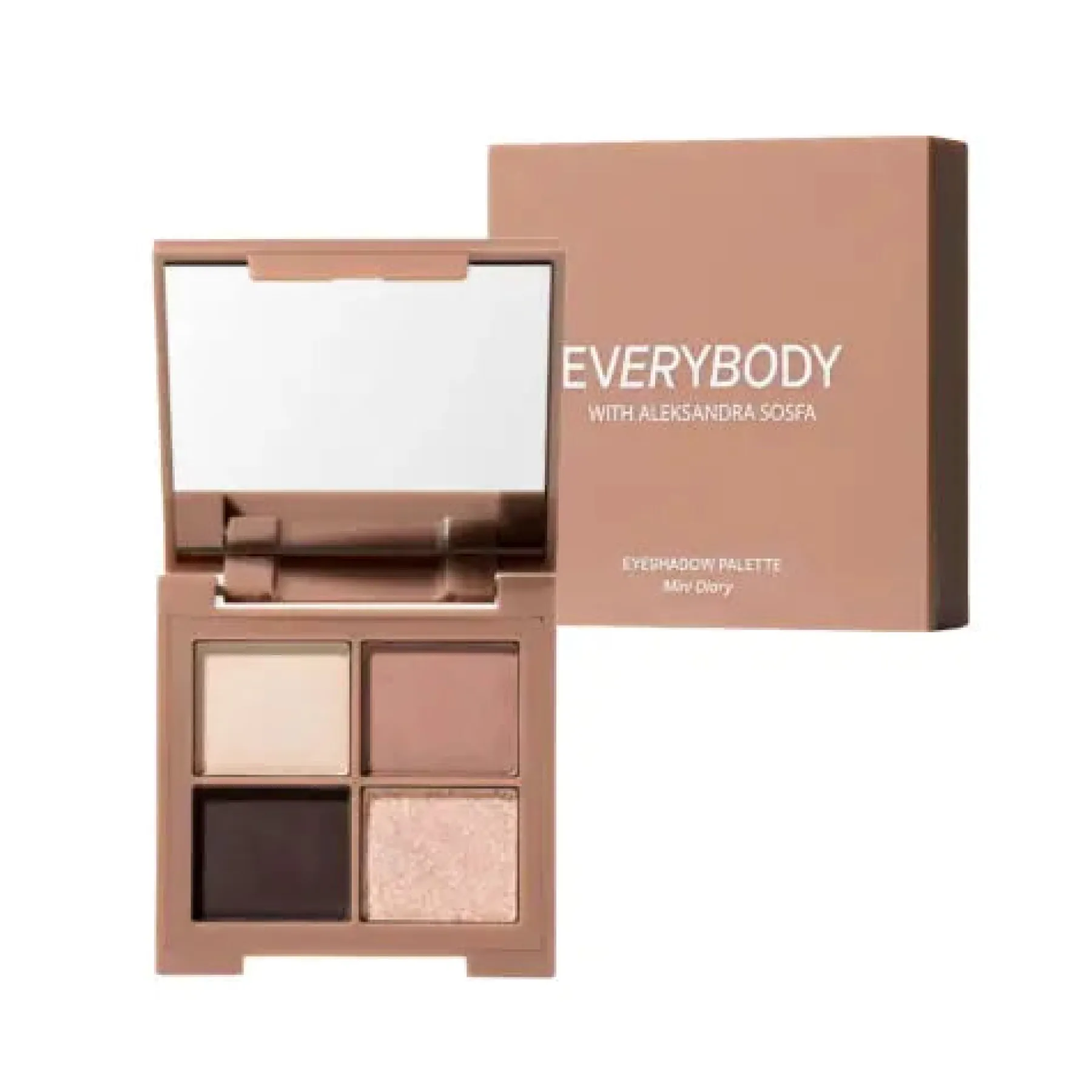 New x Aleksandra Sosfa Shadow Palette Mini Diary Lidschatten|Vegane Lidschatten