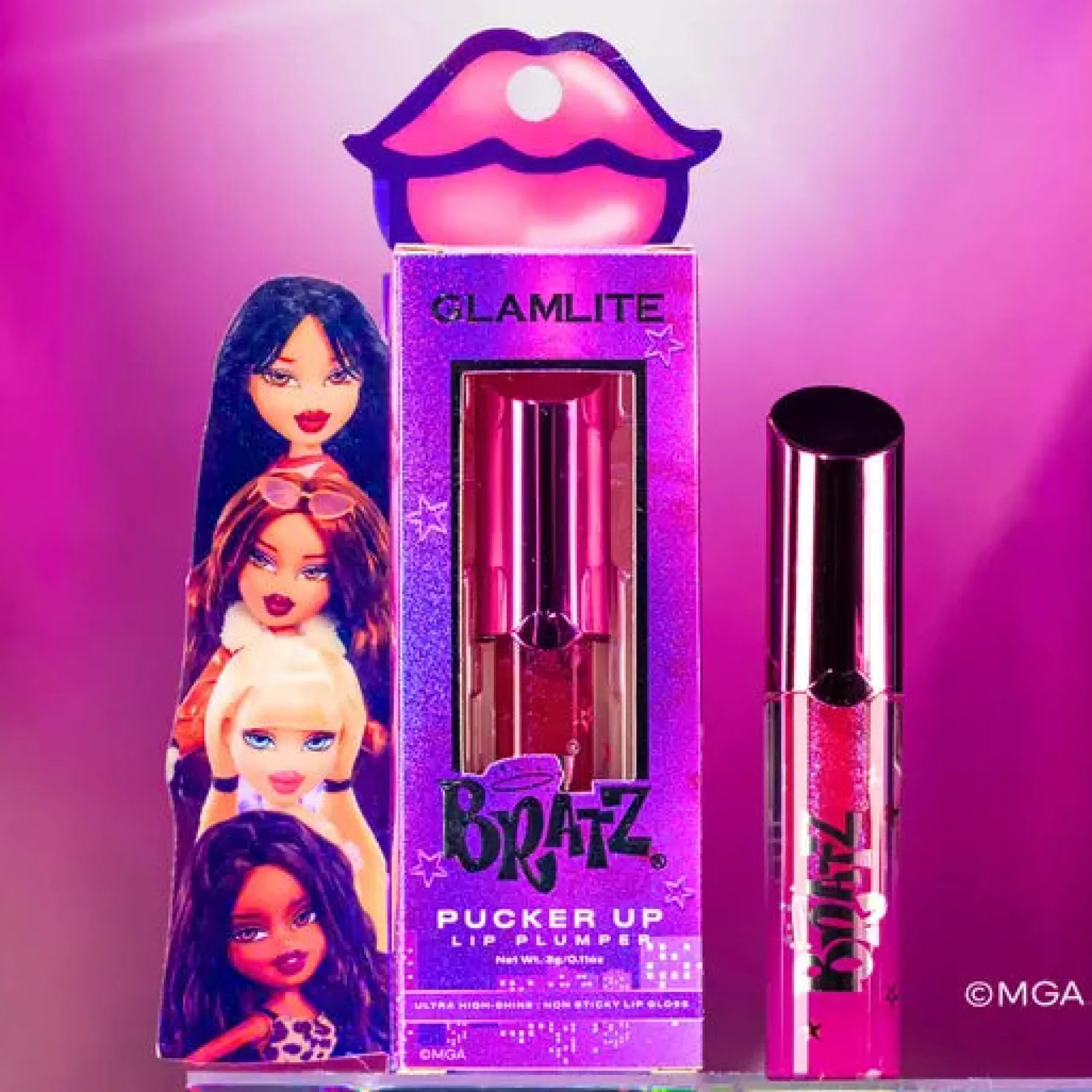 New x Bratz Pucker Up Lip Plumper Lipgloss