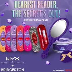 Outlet x Bridgerton Royal Treasures Duo Lipkit 03 Summer Fruit + Rumor Has It Makeup Sets|Lipgloss