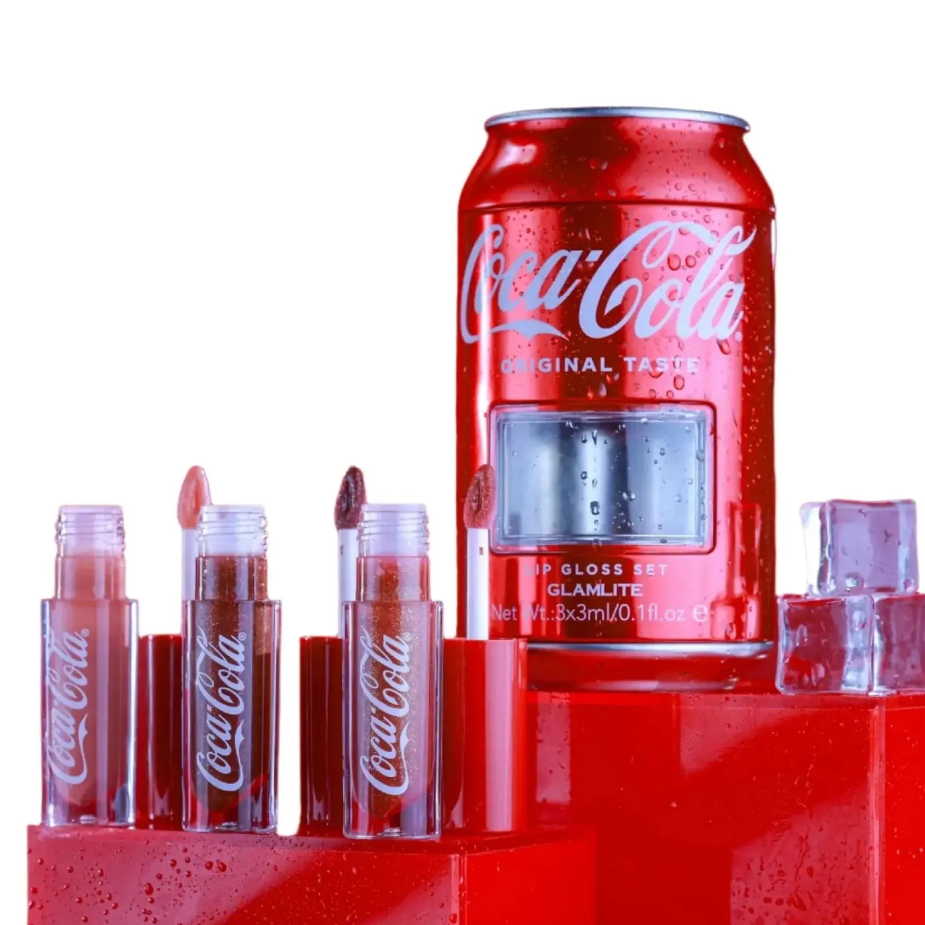 New x Coca-Cola Original Lip Gloss Set Lipgloss|Veganer Lipgloss