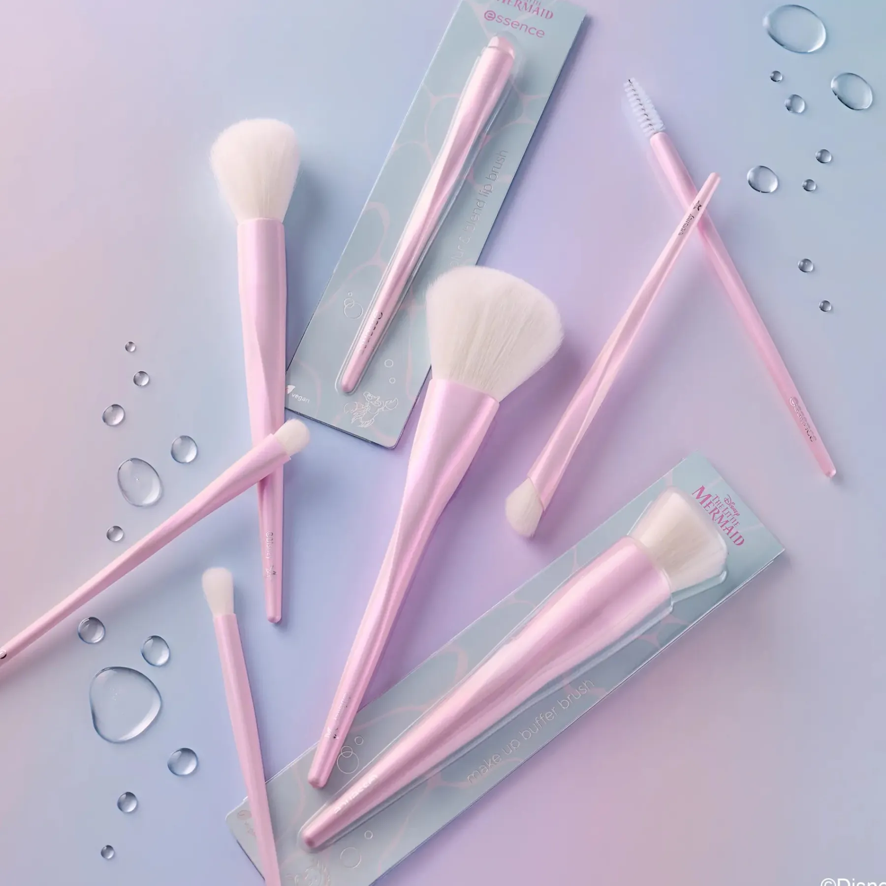 X Disney The Little Mermaid Powder Brush Dancing On Waves Tön Mehr