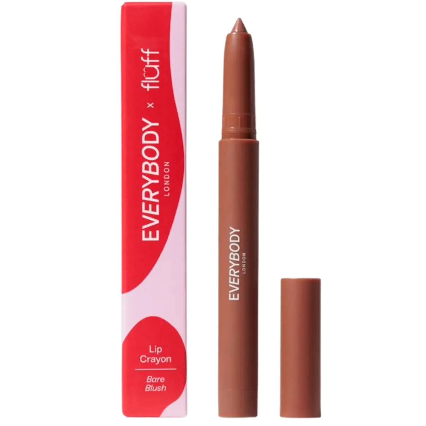 Outlet X Fluff Blending Lip Crayon Bare Blush Lippenstift|Veganer Lippenstifte