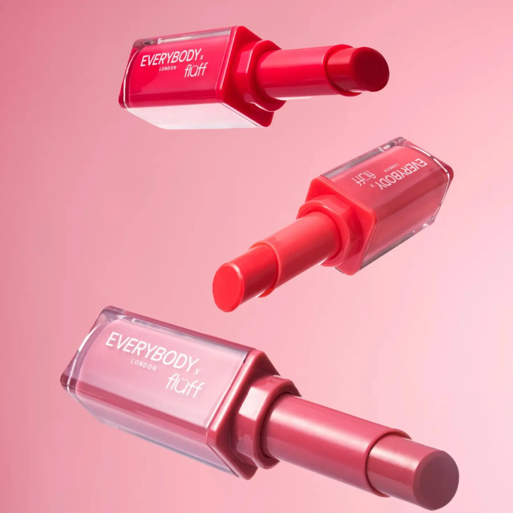 Online X Fluff Peptide Plumping Lipstick Rose Kiss Lippenstift|Veganer Lip Plumper
