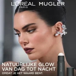 Clearance x Mugler Magnetic Highlighter Stick Crystal Highlighter|Vegan Highlighter