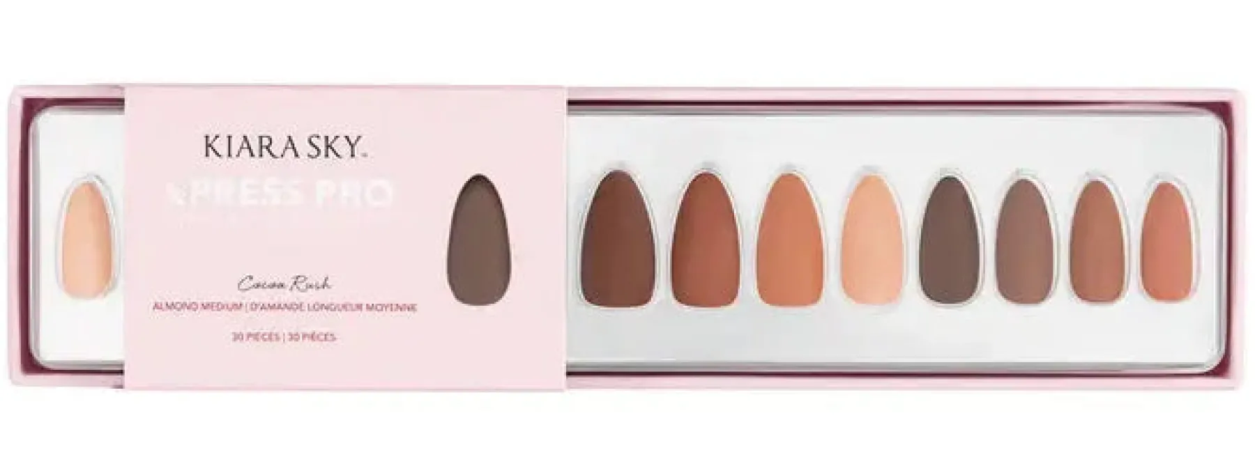 xPress Pro Press-on Nails Cocoa Rush Künstliche Nägel|Veganer Nagellack
