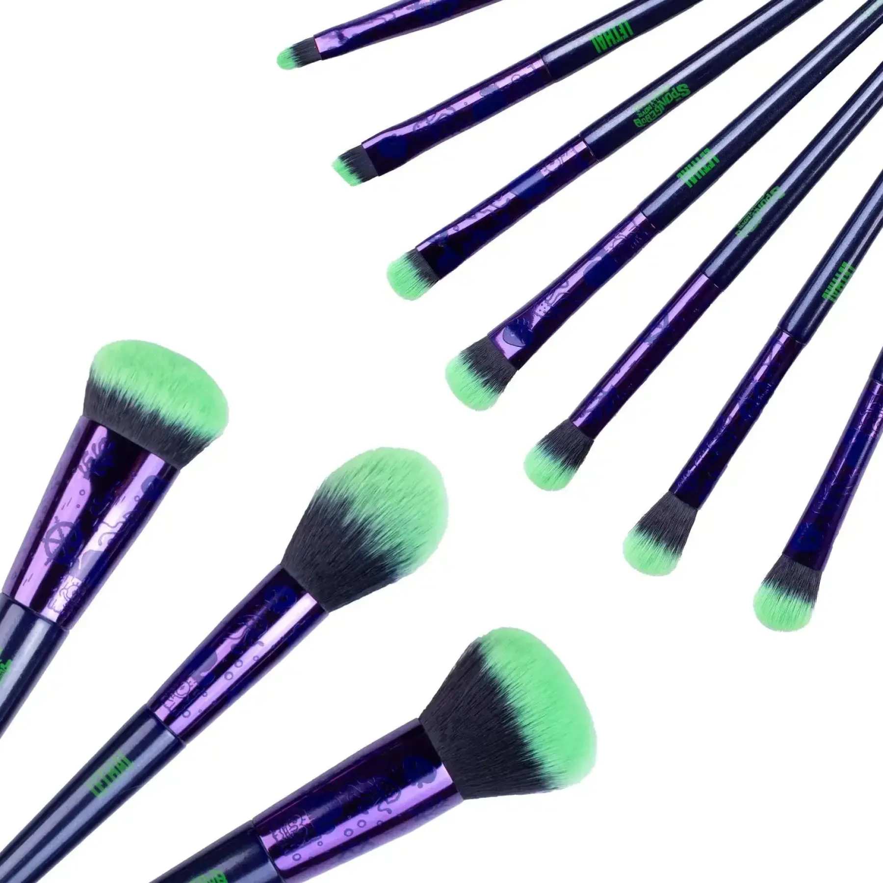 Outlet x SpongeBob The Movie Treasure Map Makeup Brush Set Tön Mehr