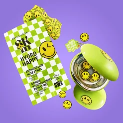 Online x S.W.Smiley Happy Dots Hydrocolloid Spot Patches and Case Vegan Pflege|Hauptzutat