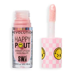 New x S.W.Smiley Happy Pout Lip Gloss Pink Bliss Lipgloss|Veganer Lipgloss