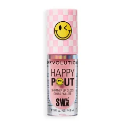 New x S.W.Smiley Happy Pout Lip Gloss Pink Bliss Lipgloss|Veganer Lipgloss