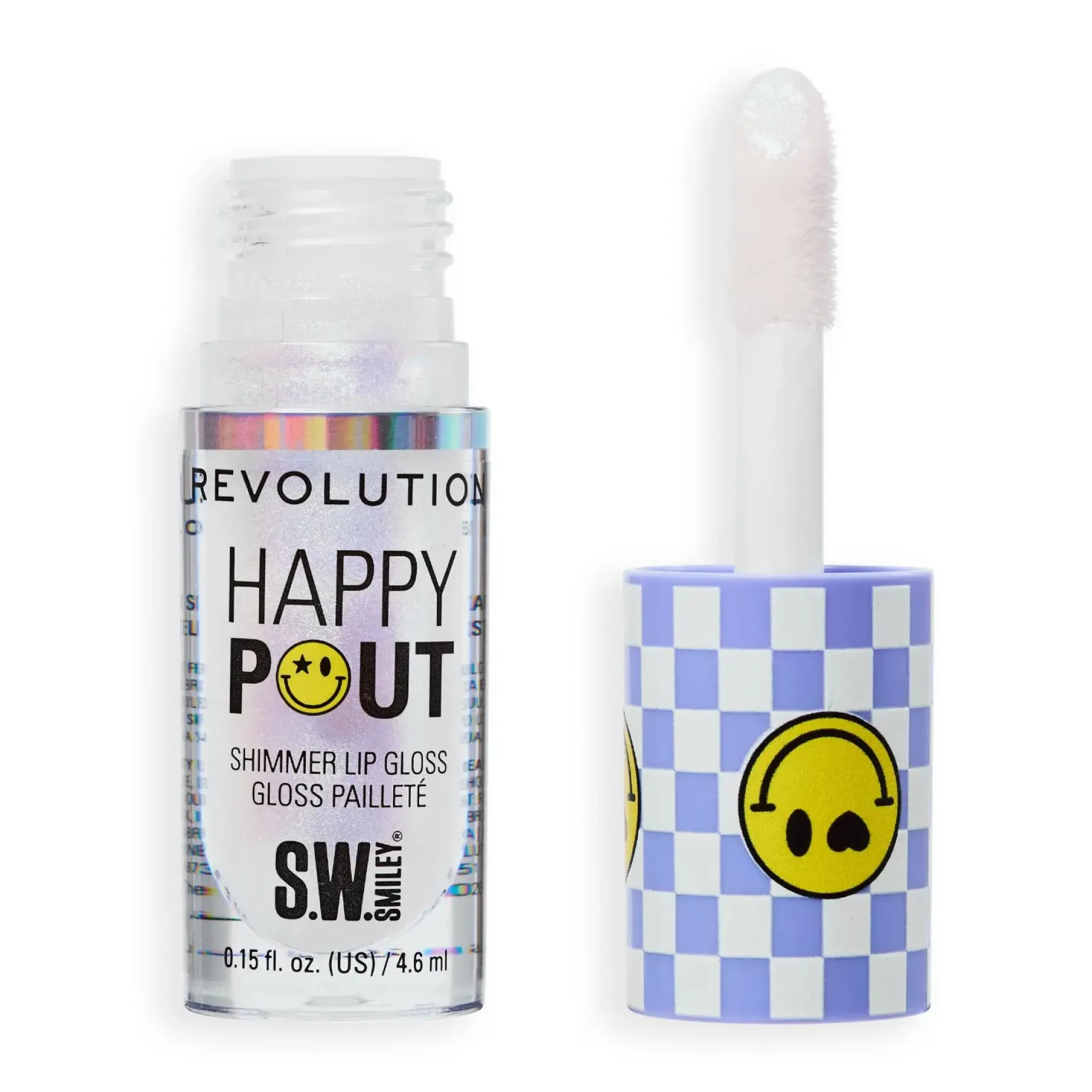 Best x S.W.Smiley Happy Pout Lip Gloss Stellar Shine Lipgloss|Veganer Lipgloss