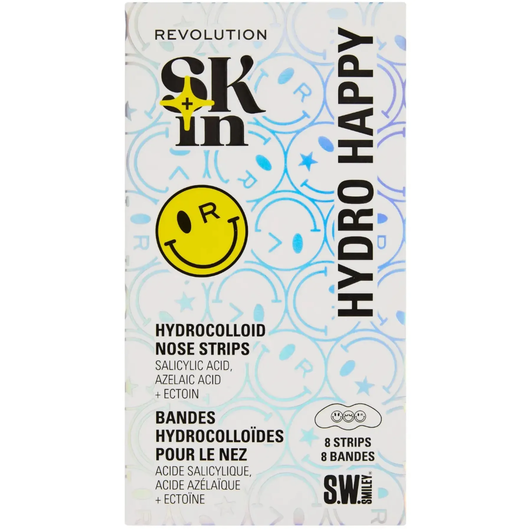 Best x S.W.Smiley Hydro Happy Hydrocolloid Nose Strips Vegan Pflege|Gesichtsmasken