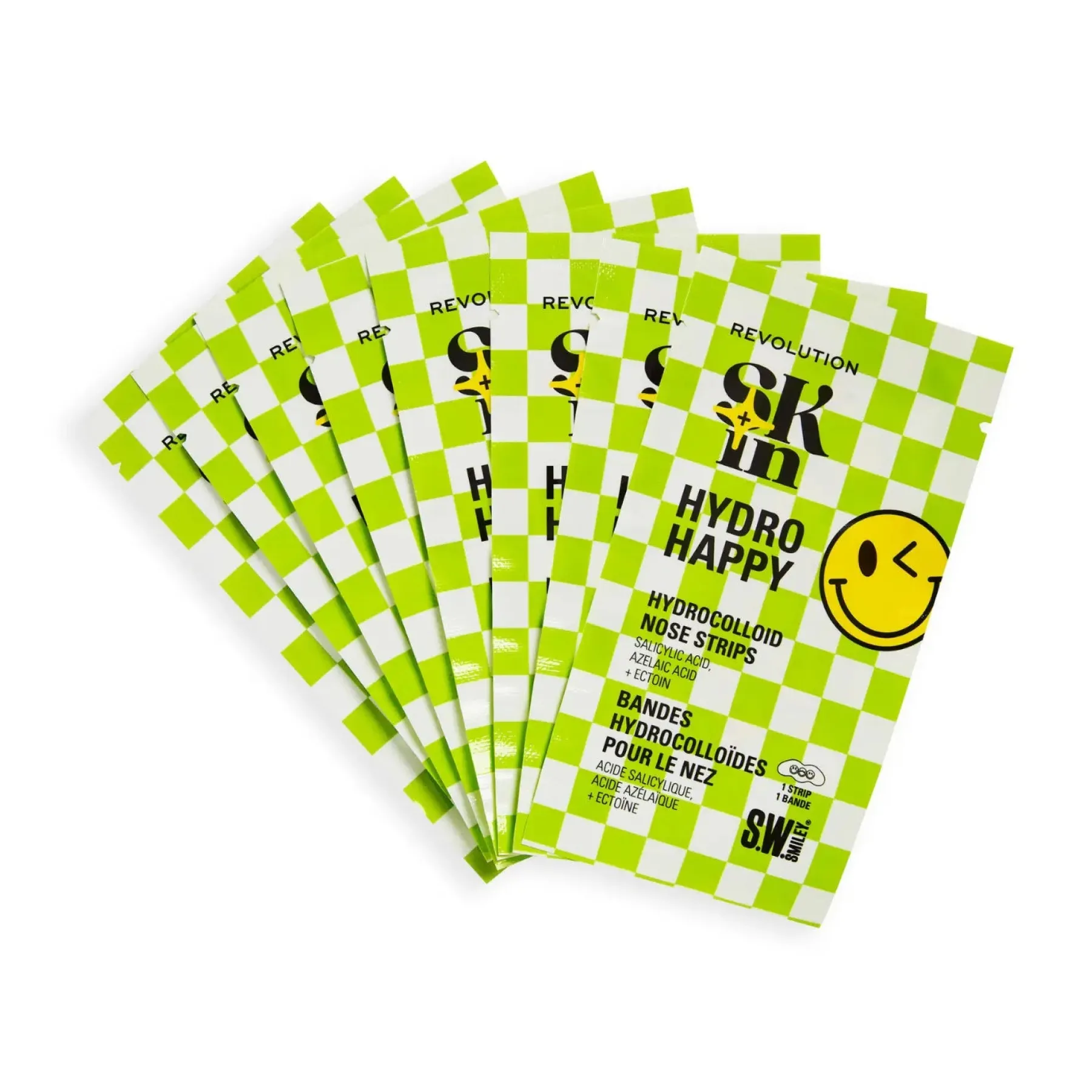 Best x S.W.Smiley Hydro Happy Hydrocolloid Nose Strips Vegan Pflege|Gesichtsmasken