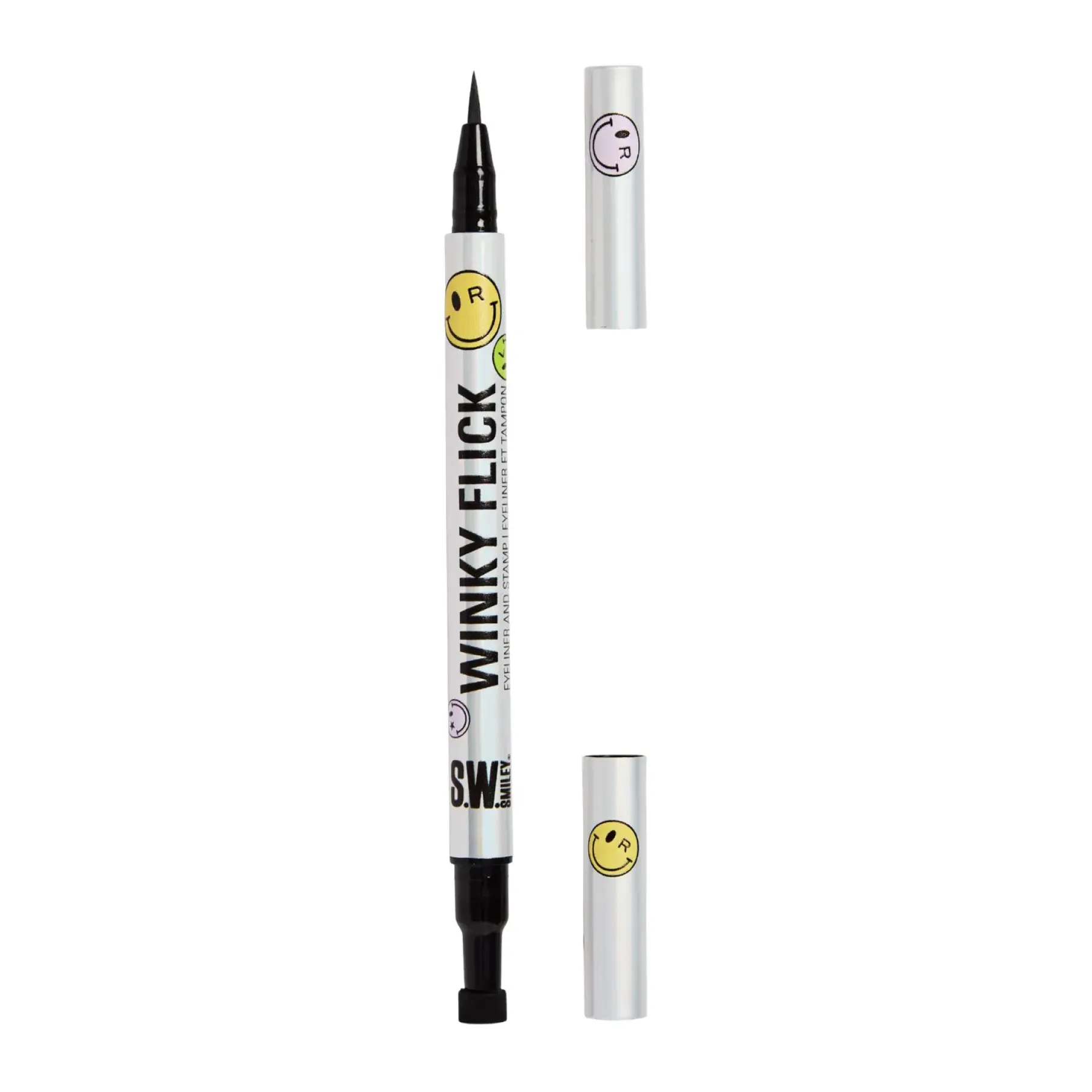 Clearance x S.W.Smiley Winky Flick Double-Ended Eyeliner Vegan Eyeliner|Eyeliner