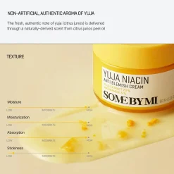 Sale Yuja Niacin Anti-Blemish Cream Feuchtigkeitscremes|Hauptzutat