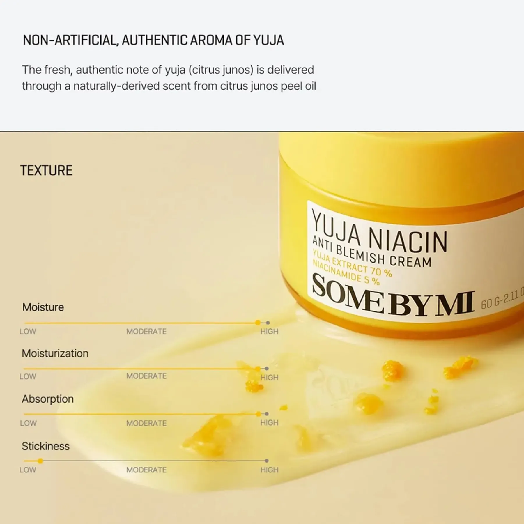 Sale Yuja Niacin Anti-Blemish Cream Feuchtigkeitscremes|Hauptzutat