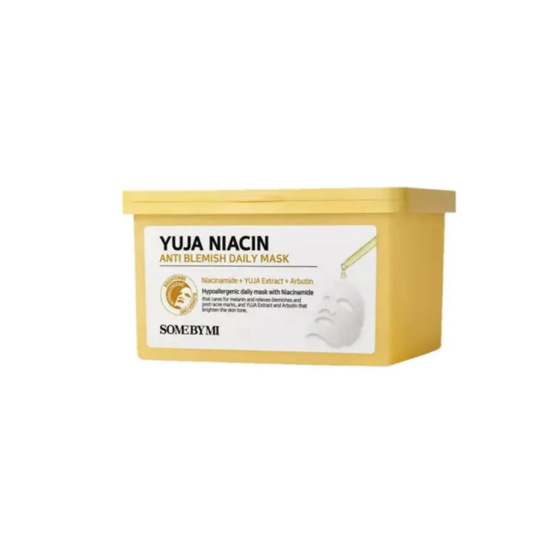 Yuja Niacin Anti-Blemish Daily Mask Hauptzutat|Vegan Pflege
