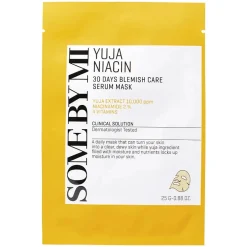 Outlet Yuja Niacin Brightening 30 Days Blemish Care Serum Mask Hauptzutat|Vegan Pflege