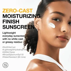 Clearance Zero-Cast Moisturizing Finish Sunscreen Hauptzutat|Vegan Pflege