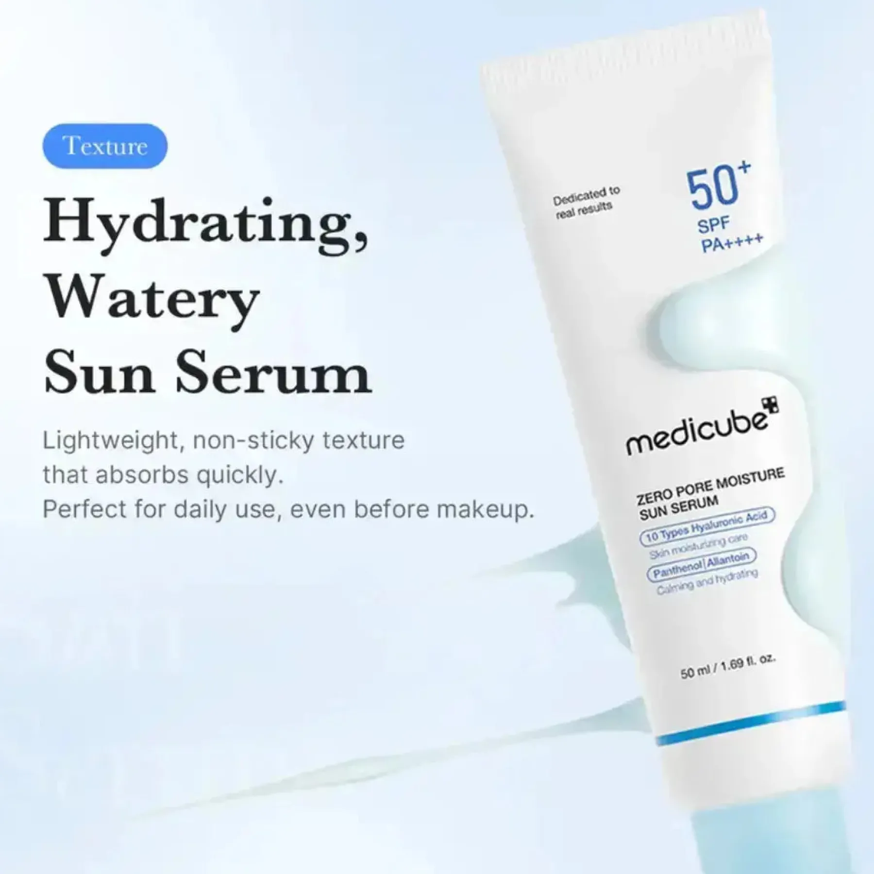 Discount Zero Pore Hydrating Sun Serum SPF50+ PA++++ Hauptzutat|Vegan Pflege